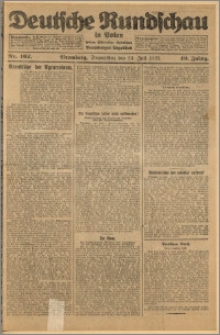 Deutsche Rundschau in Polen. J. 49, 1925, nr 167