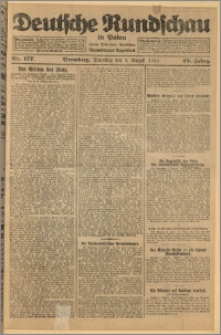Deutsche Rundschau in Polen. J. 49, 1925, nr 177