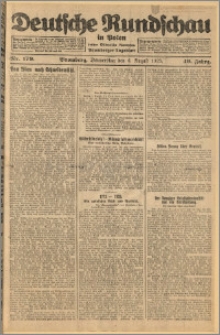 Deutsche Rundschau in Polen. J. 49, 1925, nr 179