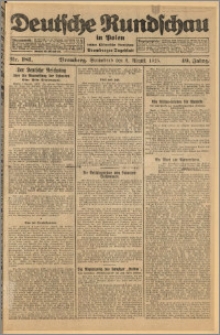 Deutsche Rundschau in Polen. J. 49, 1925, nr 181
