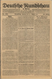 Deutsche Rundschau in Polen. J. 49, 1925, nr 193