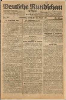 Deutsche Rundschau in Polen. J. 49, 1925, nr 197