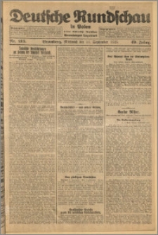 Deutsche Rundschau in Polen. J. 49, 1925, nr 213