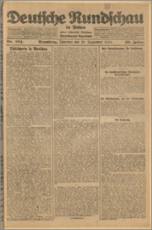 Deutsche Rundschau in Polen. J. 49, 1925, nr 224