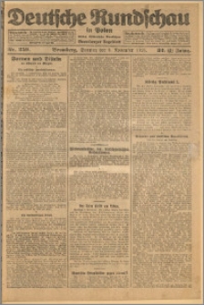 Deutsche Rundschau in Polen. J. 32 (49), 1925, nr 259