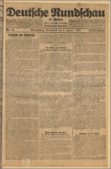 Deutsche Rundschau in Polen. J. 33 (50), 1926, nr 6