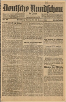 Deutsche Rundschau in Polen. J. 33 (50), 1926, nr 19