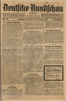 Deutsche Rundschau in Polen. J. 33 (50), 1926, nr 25