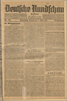 Deutsche Rundschau in Polen. J. 33 (50), 1926, nr 54