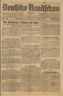Deutsche Rundschau in Polen. J. 33 (50), 1926, nr 63