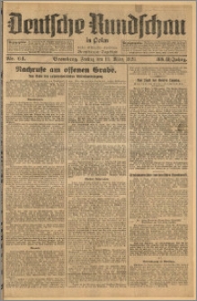 Deutsche Rundschau in Polen. J. 33 (50), 1926, nr 64