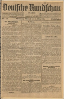 Deutsche Rundschau in Polen. J. 33 (50), 1926, nr 74