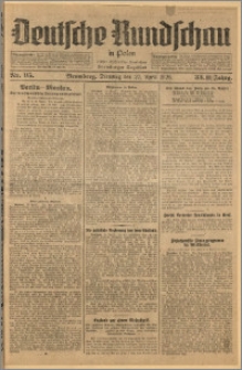 Deutsche Rundschau in Polen. J. 33 (50), 1926, nr 95