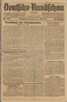 Deutsche Rundschau in Polen. J. 33 (50), 1926, nr 100