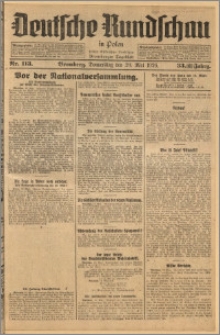 Deutsche Rundschau in Polen. J. 33 (50), 1926, nr 113