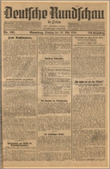 Deutsche Rundschau in Polen. J. 33 (50), 1926, nr 121