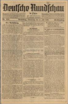 Deutsche Rundschau in Polen. J. 33 (50), 1926, nr 158