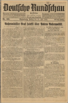 Deutsche Rundschau in Polen. J. 33 (50), 1926, nr 165