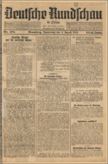 Deutsche Rundschau in Polen. J. 33 (50), 1926, nr 176