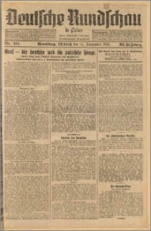 Deutsche Rundschau in Polen. J. 33 (50), 1926, nr 211