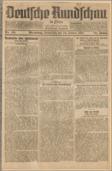 Deutsche Rundschau in Polen. J. 51, 1927, nr 44