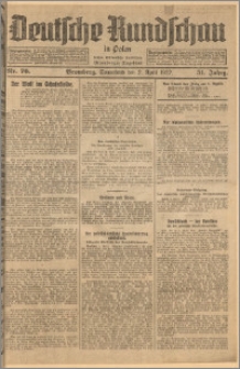 Deutsche Rundschau in Polen. J. 51, 1927, nr 76