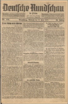 Deutsche Rundschau in Polen. J. 51, 1927, nr 134