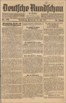 Deutsche Rundschau in Polen. J. 51, 1927, nr 170