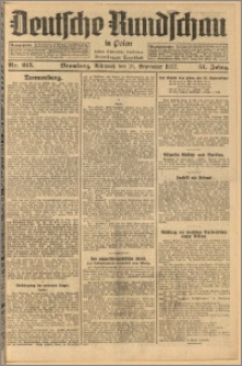 Deutsche Rundschau in Polen. J. 51, 1927, nr 215