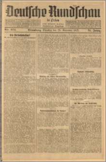 Deutsche Rundschau in Polen. J. 51, 1927, nr 274