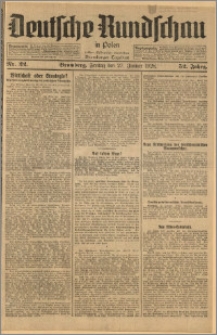 Deutsche Rundschau in Polen. J. 52, 1928, nr 22