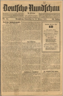 Deutsche Rundschau in Polen. J. 52, 1928, nr 44