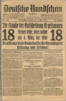 Deutsche Rundschau in Polen. J. 52, 1928, nr 53