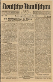 Deutsche Rundschau in Polen. J. 52, 1928, nr 119
