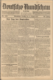 Deutsche Rundschau in Polen. J. 52, 1928, nr 185