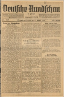 Deutsche Rundschau in Polen. J. 52, 1928, nr 187