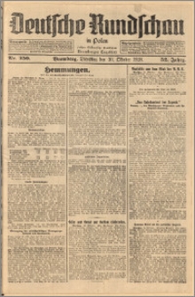 Deutsche Rundschau in Polen. J. 52, 1928, nr 250