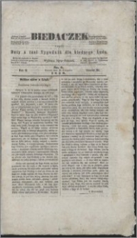 Biedaczek : czyli mały i tani tygodnik dla biednego ludu, 1849.08.30 R. 2 nr 9