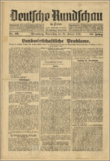 Deutsche Rundschau in Polen. J. 53, 1929, nr 20