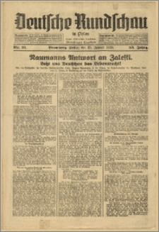 Deutsche Rundschau in Polen. J. 53, 1929, nr 21