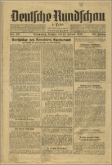 Deutsche Rundschau in Polen. J. 53, 1929, nr 47