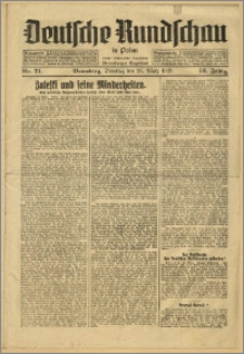 Deutsche Rundschau in Polen. J. 53, 1929, nr 71