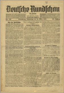 Deutsche Rundschau in Polen. J. 53, 1929, nr 73