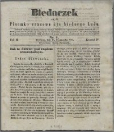 Biedaczek : czyli mały i tani tygodnik dla biednego ludu, 1849.10.24 R. 2 nr 7