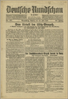Deutsche Rundschau in Polen. J. 53, 1929, nr 171