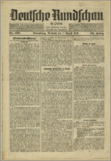 Deutsche Rundschau in Polen. J. 53, 1929, nr 179