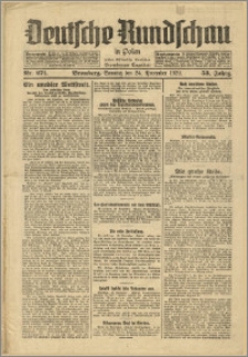 Deutsche Rundschau in Polen. J. 53, 1929, nr 271