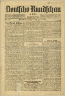 Deutsche Rundschau in Polen. J. 54, 1930, nr 19