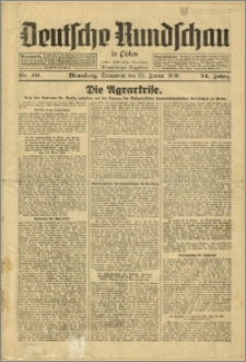 Deutsche Rundschau in Polen. J. 54, 1930, nr 20