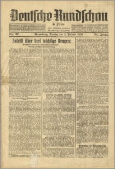 Deutsche Rundschau in Polen. J. 54, 1930, nr 27